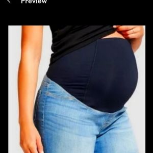 Isabel maternity jeans shorts